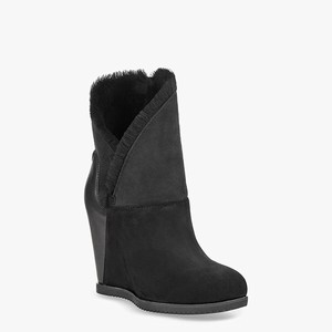 Ugg Classic Mondri Cuff Modestövlar Dam Svarta (762391MZU)